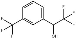 a,3-双(三氟甲基)-苯甲醇 结构式