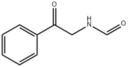 N-<2-氧代-2-苯基>乙基甲酰胺 结构式