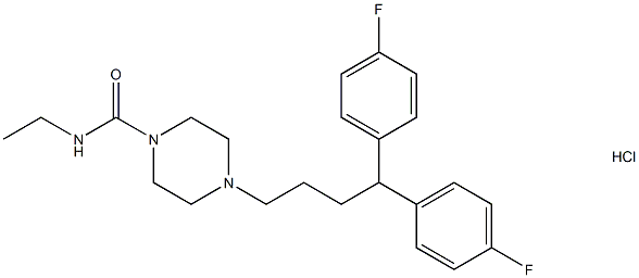 AMPEROZIDE HCL 结构式