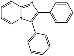 2,3-diphenylimidazo[1,2-a]pyridine 结构式