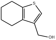 4,5,6,7-四氢苯并噻吩-3-甲醇 结构式