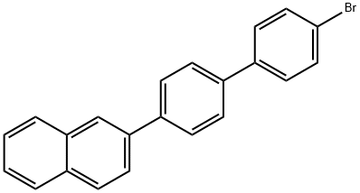 2-(4-溴-4-联苯基)萘 结构式