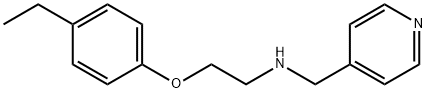 [2-(4-ethylphenoxy)ethyl][(pyridin-4-yl)methyl]amine 结构式