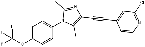 MGluR5 inhibitor 结构式