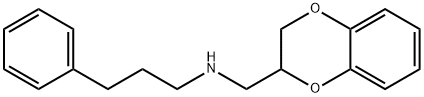 (2,3-dihydro-1,4-benzodioxin-2-ylmethyl)(3-phenylpropyl)amine 结构式