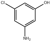 3-氨基-5-氯苯酚 结构式