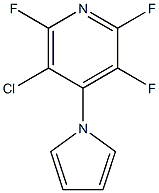 3-chloro-2,5,6-trifluoro-4-(1H-pyrrol-1-yl)pyridine 结构式