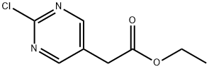 乙基 2-(2-氯嘧啶-5-基)醋酸盐 结构式