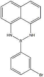 2-(3-溴苯基)-2,3-二氢-1H-萘并[1,8-DE][1,3,2]二氮杂硼烷 结构式