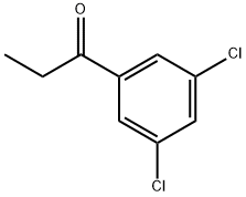 1-(3,5-二氯苯基)-1-丙酮 结构式