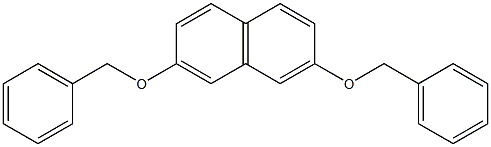 2,7-bis(benzyloxy)naphthalene 结构式