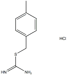 Carbamimidothioic acid,(4-methylphenyl)methyl ester, hydrochloride (1:1) 结构式