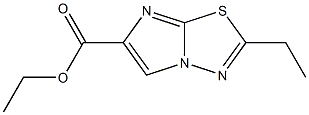 ethyl 2-ethylimidazo[2,1-b][1,3,4]thiadiazole-6-carboxylate 结构式