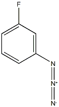 1-AZIDO-3-FLUOROBENZENE 结构式