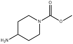 methyl 4-aminopiperidine-1-carboxylate 结构式