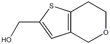 {4H,6H,7H-thieno[3,2-c]pyran-2-yl}methanol 结构式