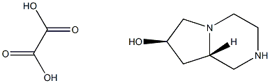 (7r,8as)-octahydropyrrolo[1,2-a]piperazin-7-ol: oxalic acid 结构式