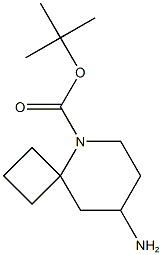 TERT-BUTYL 8-AMINO-5-AZASPIRO[3.5]NONANE-5-CARBOXYLATE 结构式