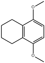 5,8-dimethoxy-1,2,3,4-tetrahydronaphthalene 结构式