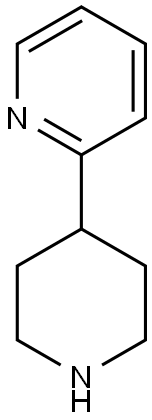 2-(piperidin-4-yl)pyridine 结构式