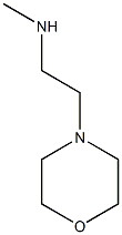 methyl[2-(morpholin-4-yl)ethyl]amine 结构式