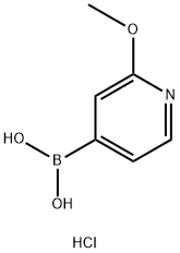 2-Methoxypyridine-4-Boronic Acid Hydrochloride(WX654032) 结构式