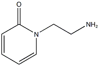 1-(2-aminoethyl)-1,2-dihydropyridin-2-one 结构式