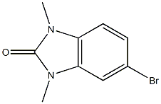 5-bromo-1,3-dimethyl-2,3-dihydro-1H-1,3-benzodiazol-2-one 结构式