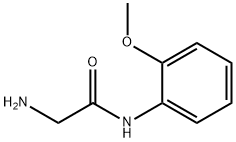 2-氨基-N-(2-甲氧基苯基)乙酰胺 结构式