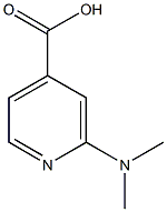 2-(dimethylamino)pyridine-4-carboxylic acid 结构式