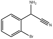 amino(2-bromophenyl)acetonitrile 结构式