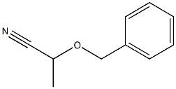 2-Benzyloxypropanenitrile 结构式