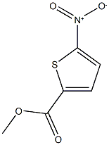 methyl 5-nitrothiophene-2-carboxylate 结构式