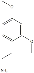 2-(2,4-dimethoxyphenyl)ethan-1-amine 结构式