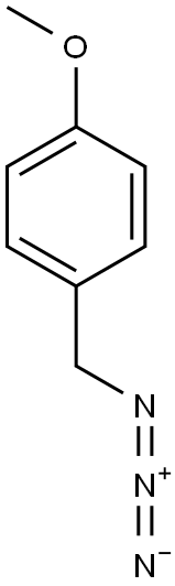 4-Methoxybenzyl azide 结构式