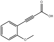 3-(2-METHOXYPHENYL)-2-PROPYNOIC ACID 结构式