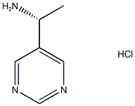 (1r)-1-(pyrimidin-5-yl)ethan-1-amine hcl 结构式