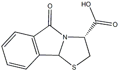 (3R)-5-oxo-2H,3H,5H,9bH-[1,3]thiazolo[2,3-a]isoindole-3-carboxylic acid 结构式