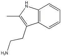 2-(2-methyl-1H-indol-3-yl)ethan-1-amine 结构式