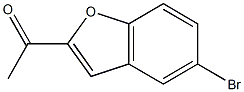 1-(5-bromo-1-benzofuran-2-yl)ethan-1-one 结构式