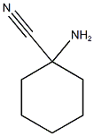 1-aminocyclohexane-1-carbonitrile 结构式