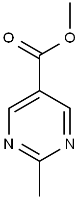 methyl 2-methylpyrimidine-5-carboxylate 结构式