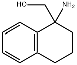 (1-氨基-1,2,3,4-四氢萘-1-基)甲醇 结构式
