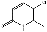 5-氯-6-甲基-2(1H)-吡啶酮 结构式