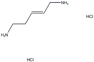 (2E)-pent-2-ene-1,5-diamine dihydrochloride 结构式