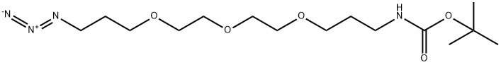 Boc-TOTA-N3 结构式