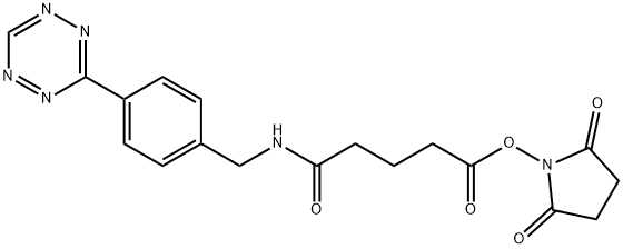 Bz-Tz-NHS 结构式