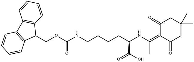 DDE-D--LYS(FMOC)-OH 结构式