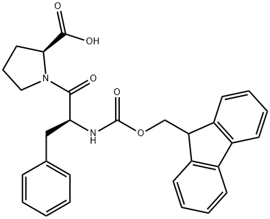 (9H-Fluoren-9-yl)MethOxy]Carbonyl Phe-Pro-OH 结构式