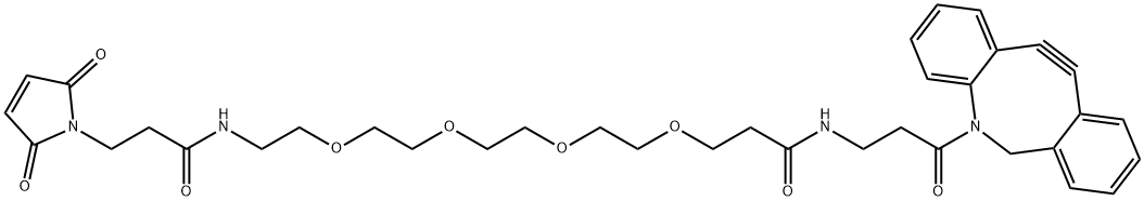 DBCO-PEG4-MALEIMIDE 结构式